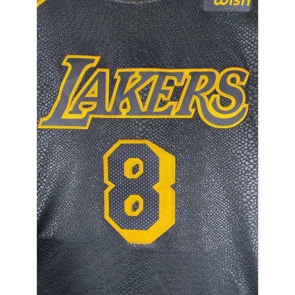 Nike Kobe Bryant Black Mamba City Edition Lakers Jersey - Size 44 - Tribute 8/24 - Picture 5 of 14